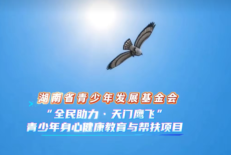 “全民助力▪天门鹰飞”青少年身心健康教育与帮扶项目